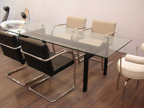 デザイナーズ家具通販 LC6 ガラステーブル （ル・コルビュジエ 